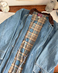 The Denim Chore Coat (1x)