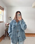 The Light Wash Denim Jacket (XL)