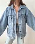 The Light Wash Denim Jacket (XL)