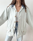 The Pale Blue Barn Coat (XL)