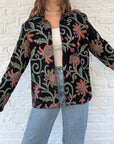 The Groovy Black Tapestry Jacket (XL)