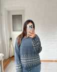 The Flurry Nordic Sweater (L)