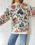 The Foliage Tapestry Crewneck (L)