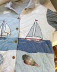 The Reversible Quilted Sailor Jacket (XL)