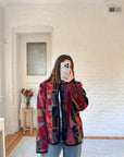 The Abstract Autumn Tapestry Jacket (XL)