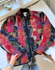 The Abstract Autumn Tapestry Jacket (XL)