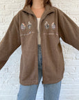 The Zipper Fleece Birdhouse Jacket (L)