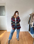 The Retro Coffeehouse Cardigan (M)