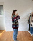 The Retro Coffeehouse Cardigan (M)