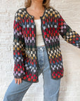 The Retro Coffeehouse Cardigan (M)