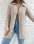 The Beige Speckled Cardigan (M)