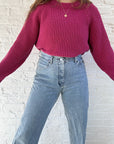 The Magenta Sweater (M)