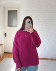 The Magenta Sweater (M)