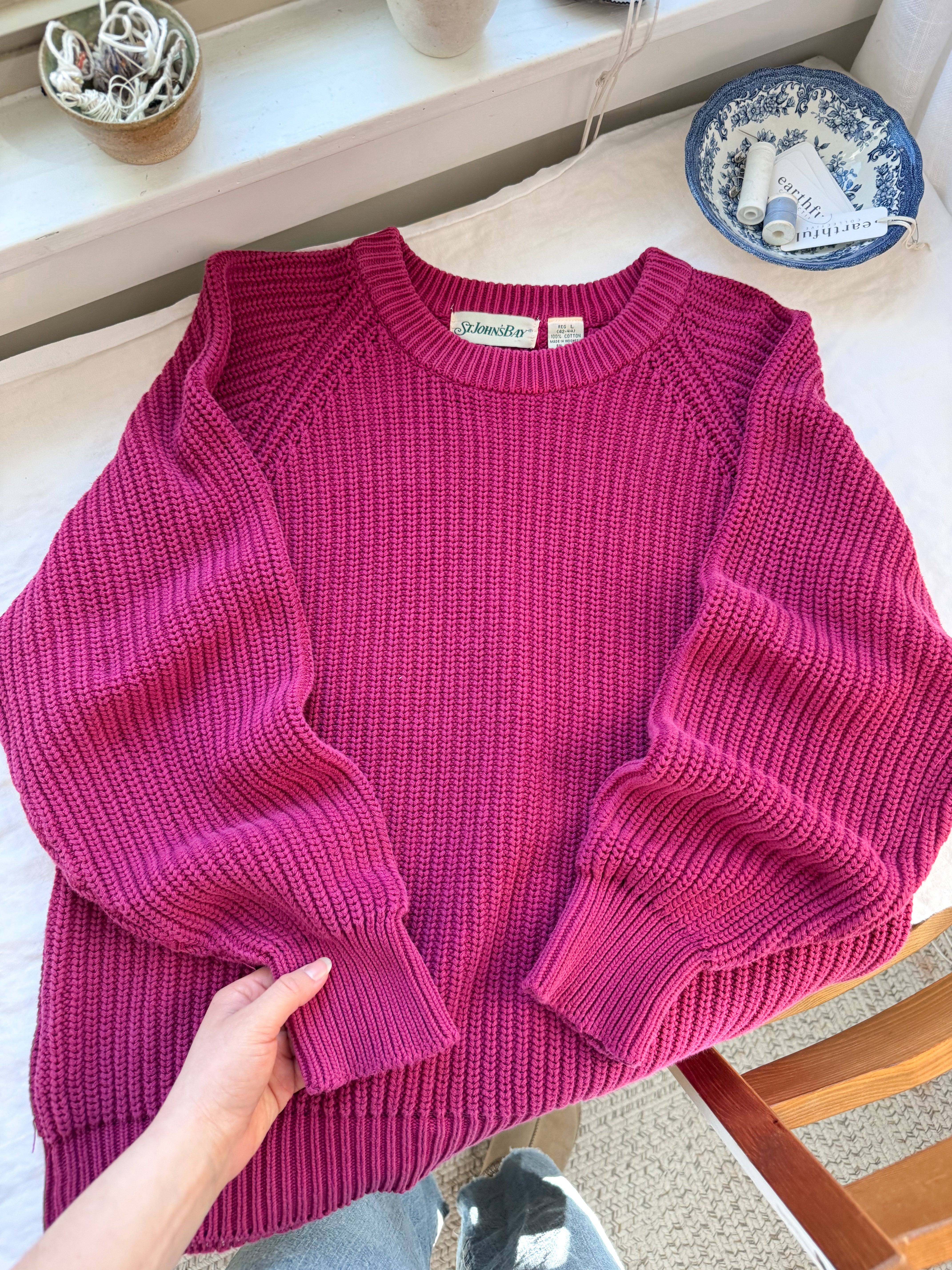 The Magenta Sweater (M)