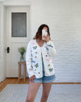 The Nana Butterfly Cardigan (M)