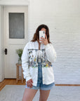 The Birdhouse Garden Sweatshirt Cardigan (S)