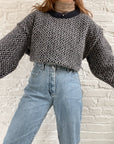 The Criss Cross Grandpa Sweater (XL)