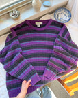 The Purple Striped Sweater (XL)