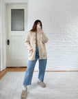 The Woodsy Cable Knit Cardigan (L)