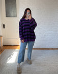 The Purple Striped Sweater (XL)