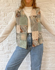 The Patchwork Picnic Vest (M)