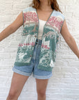 The Spring Scenery Sweater Vest (L)