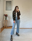 The Leafy Black Tapestry Jacket (S)