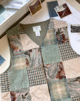 The Patchwork Picnic Vest (M)