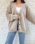 The Cozy Oat Grandpa Cardigan (XL)