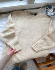 The Buttercream Knit Sweater (M)