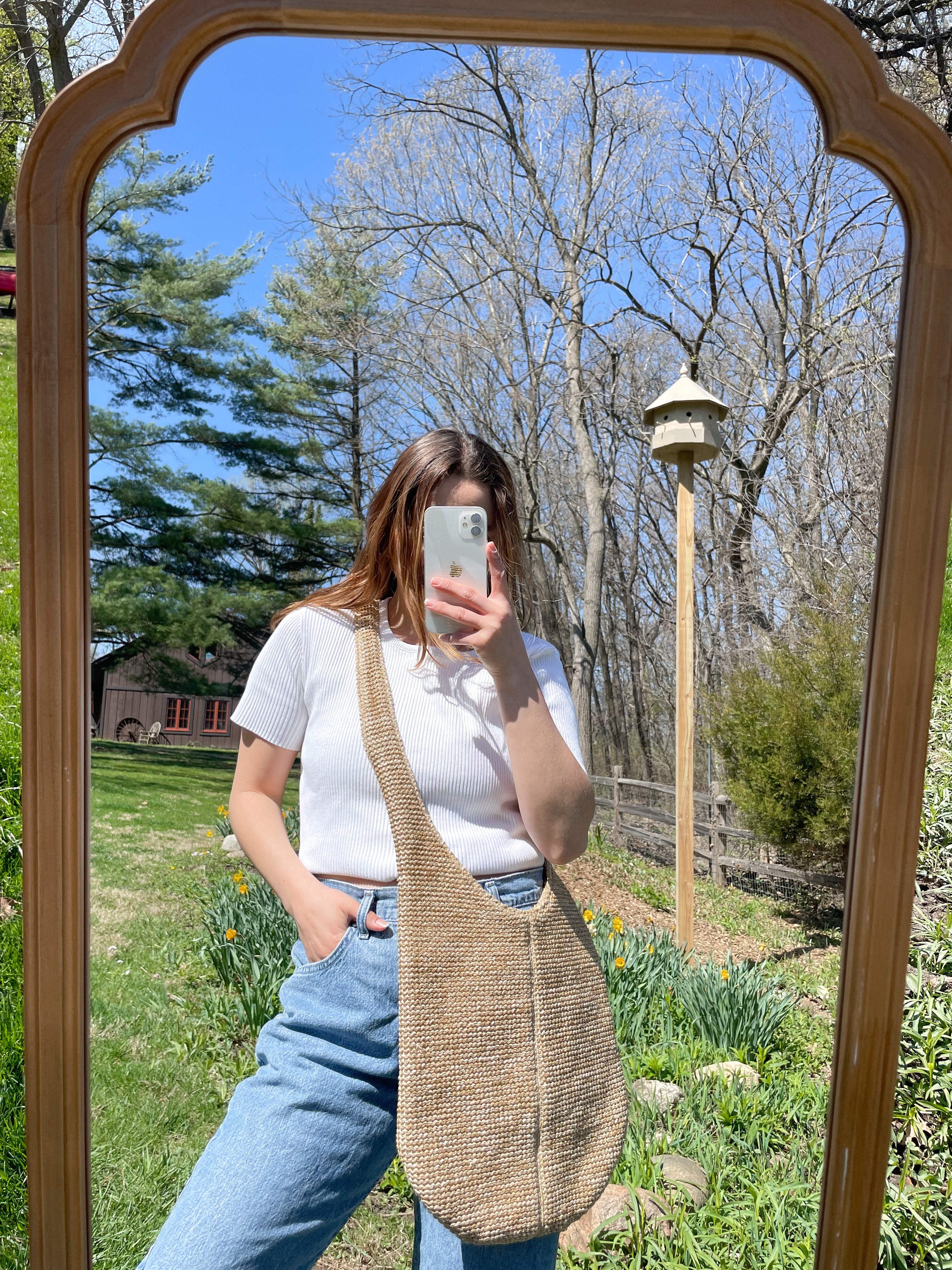 The Coastal Raffia Shoulder Bag