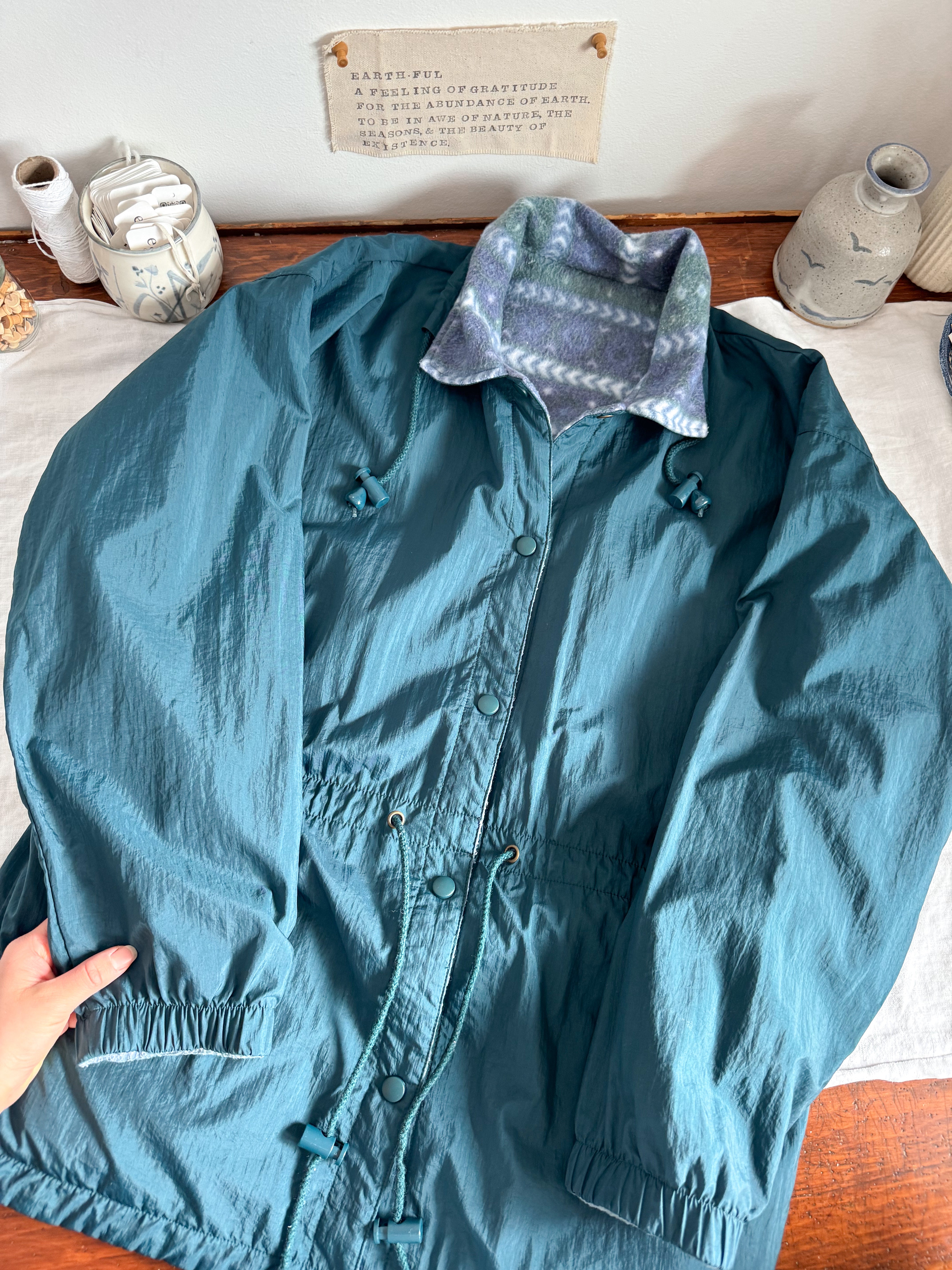 The Reversible Ski Fleece (L)