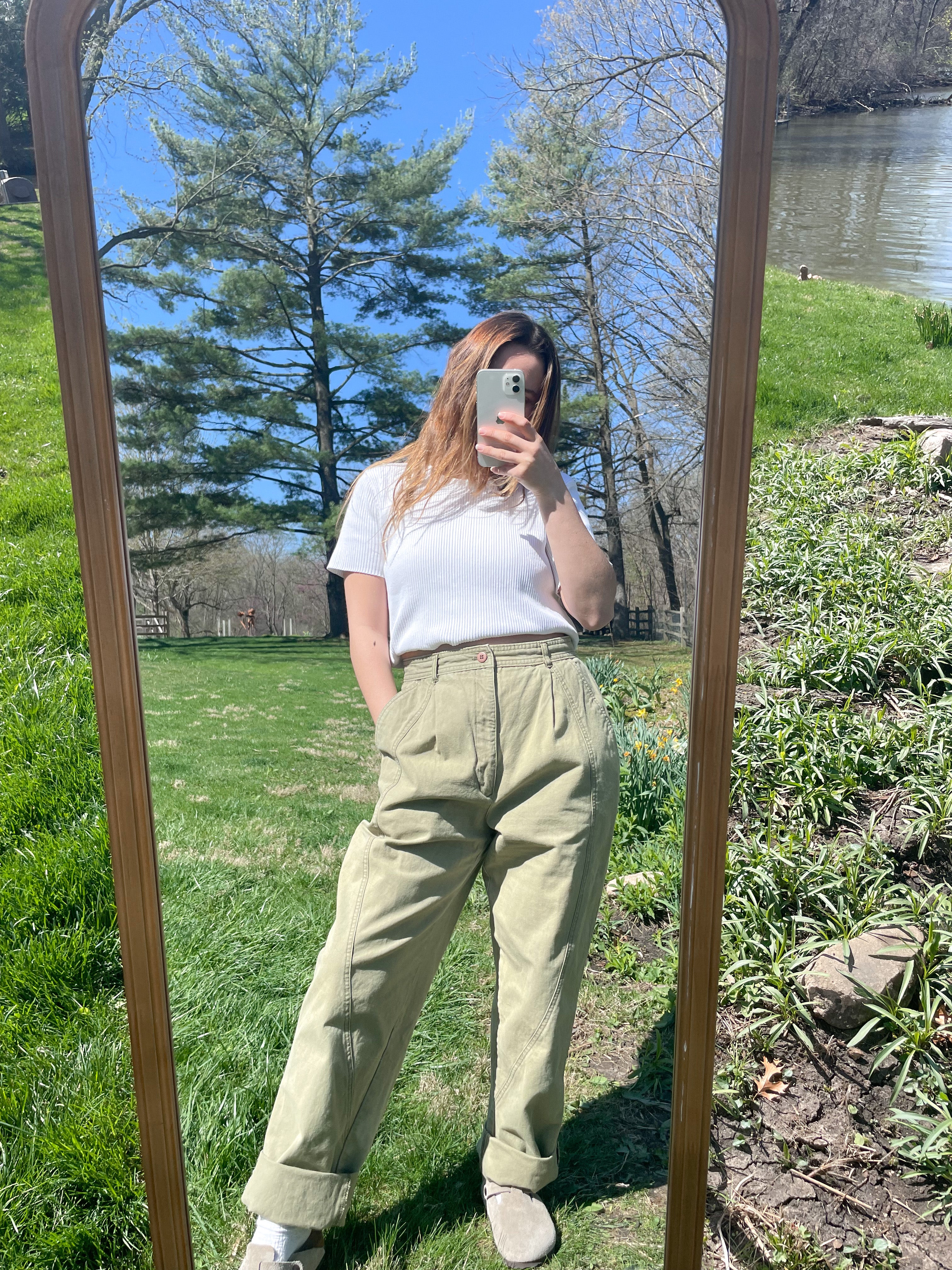 The Matcha Pants (29&quot;)