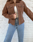 The Chestnut Leather Jacket (S)