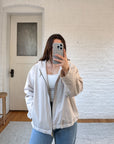 The Lightweight Ivory Hoodie (M)