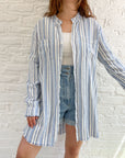 The Beachy Striped Tunic (M)