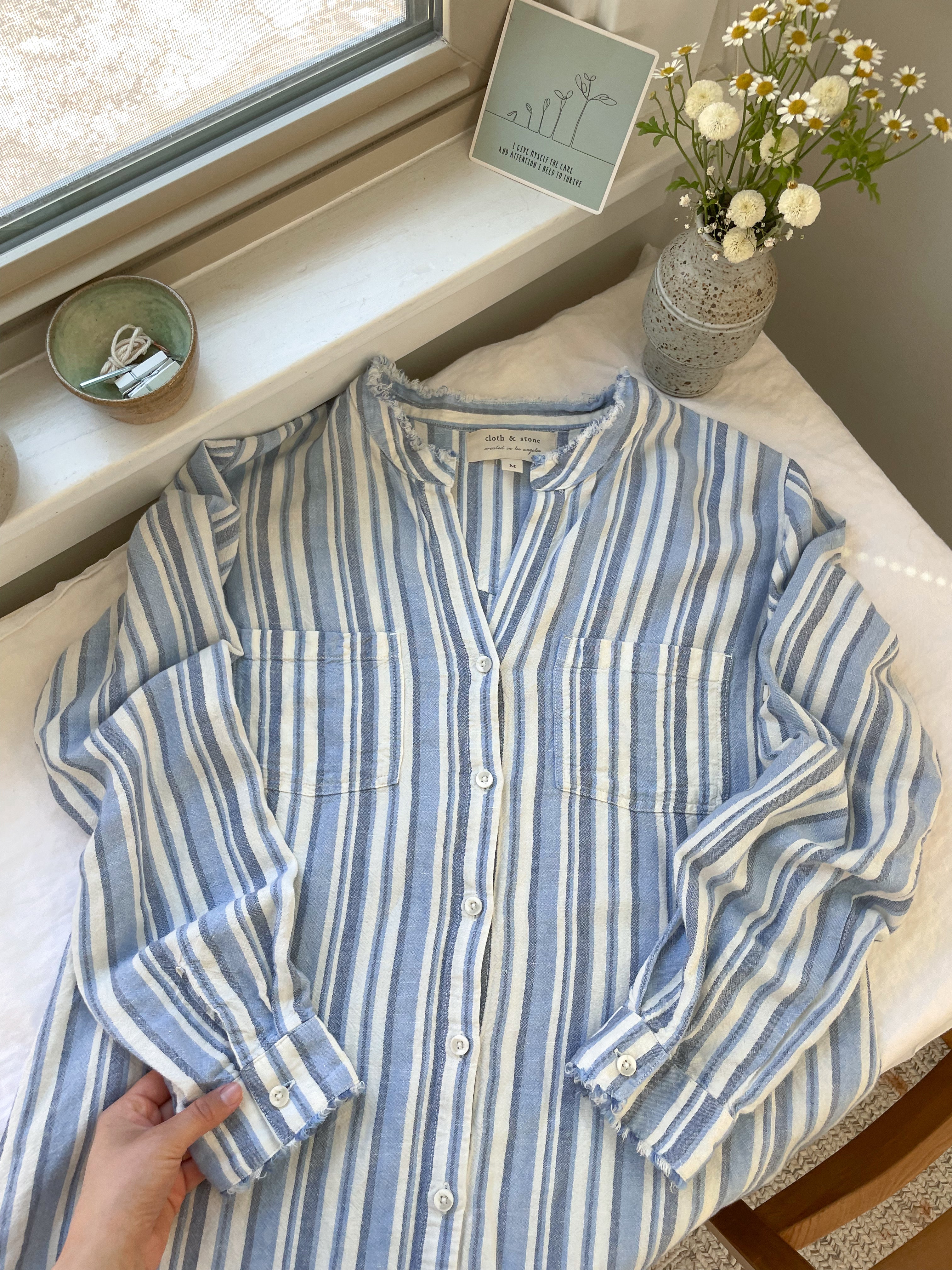 The Beachy Striped Tunic (M)