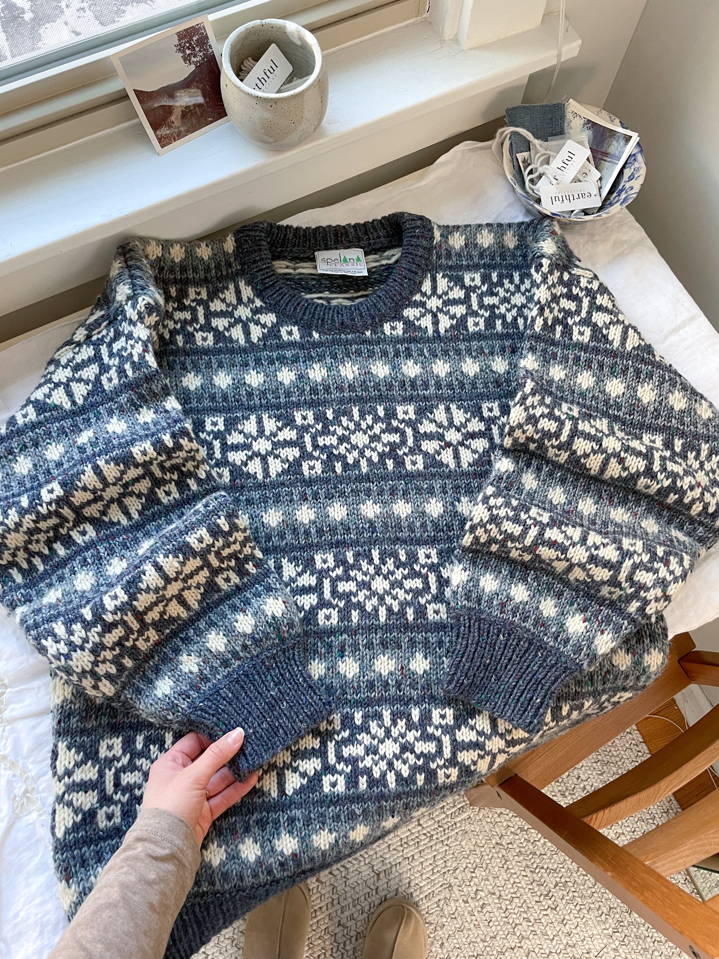 The Winter Trek Fair Isle Sweater (L)