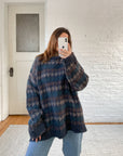 The Granola Houndstooth Sweater (XXL)