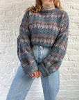 The Granola Houndstooth Sweater (XXL)