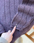 The Plum Speckled Sweater (L)