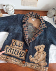 The Old Friend Bear Tapestry Jacket (M)