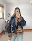 The Old Friend Bear Tapestry Jacket (M)