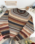 The Study Striped Sweater (XL)