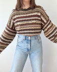 The Changing Leaves Textured Sweater (XL)