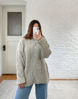 The gloomy ribbed mockneck (L)