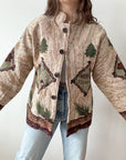 The Wilderness Canoe Tapestry Jacket (M & L)