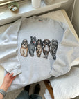 The Double Sided Dog Crewneck (L)