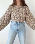 The Abstract Acorn Sweater (XL)