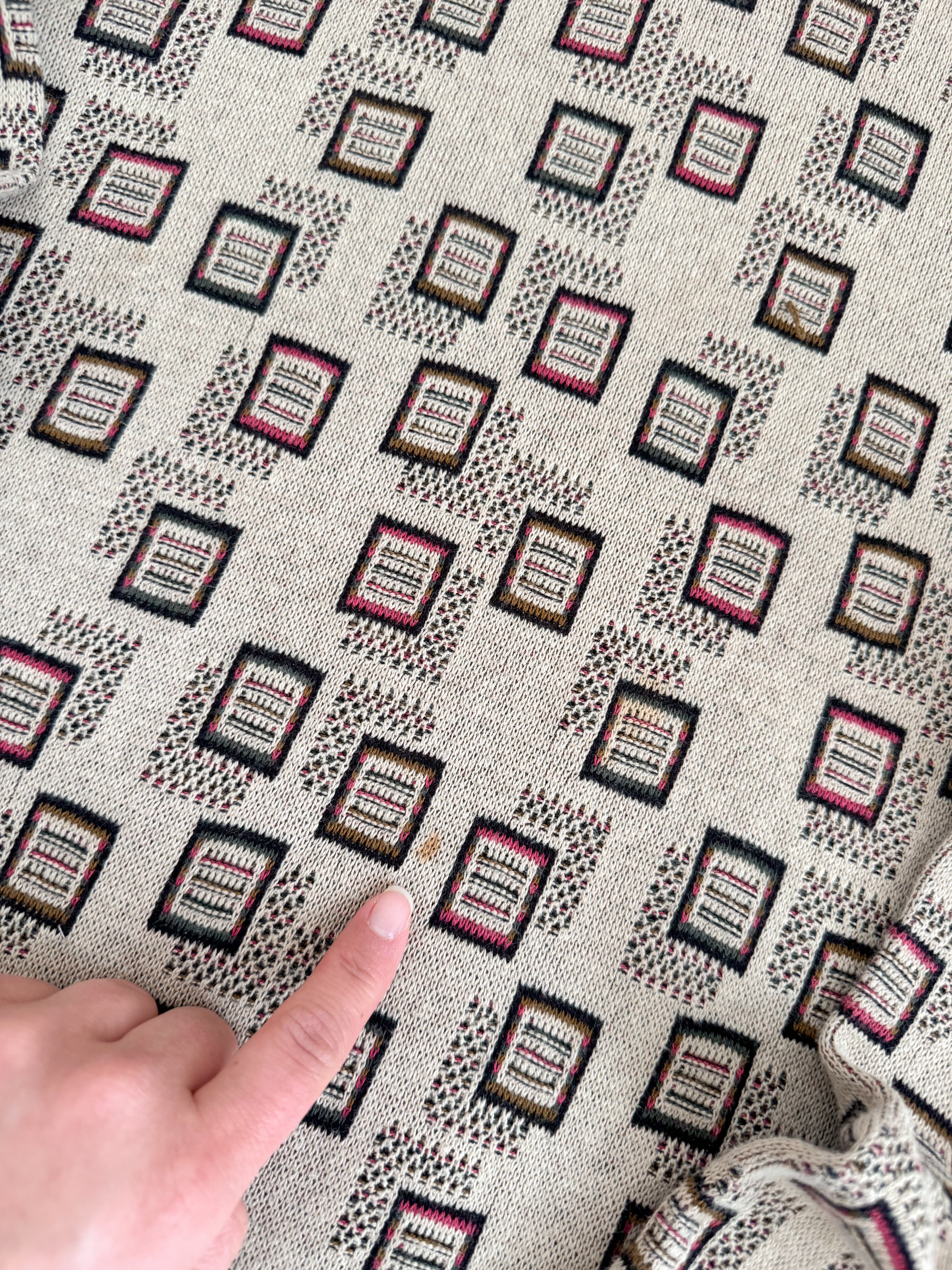 The Abstract Acorn Sweater (XL)